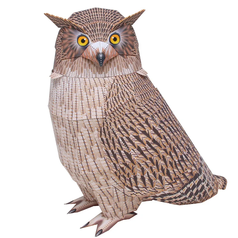 Art Craft Center - Blakiston's Fish Owl Handmade Origami Art