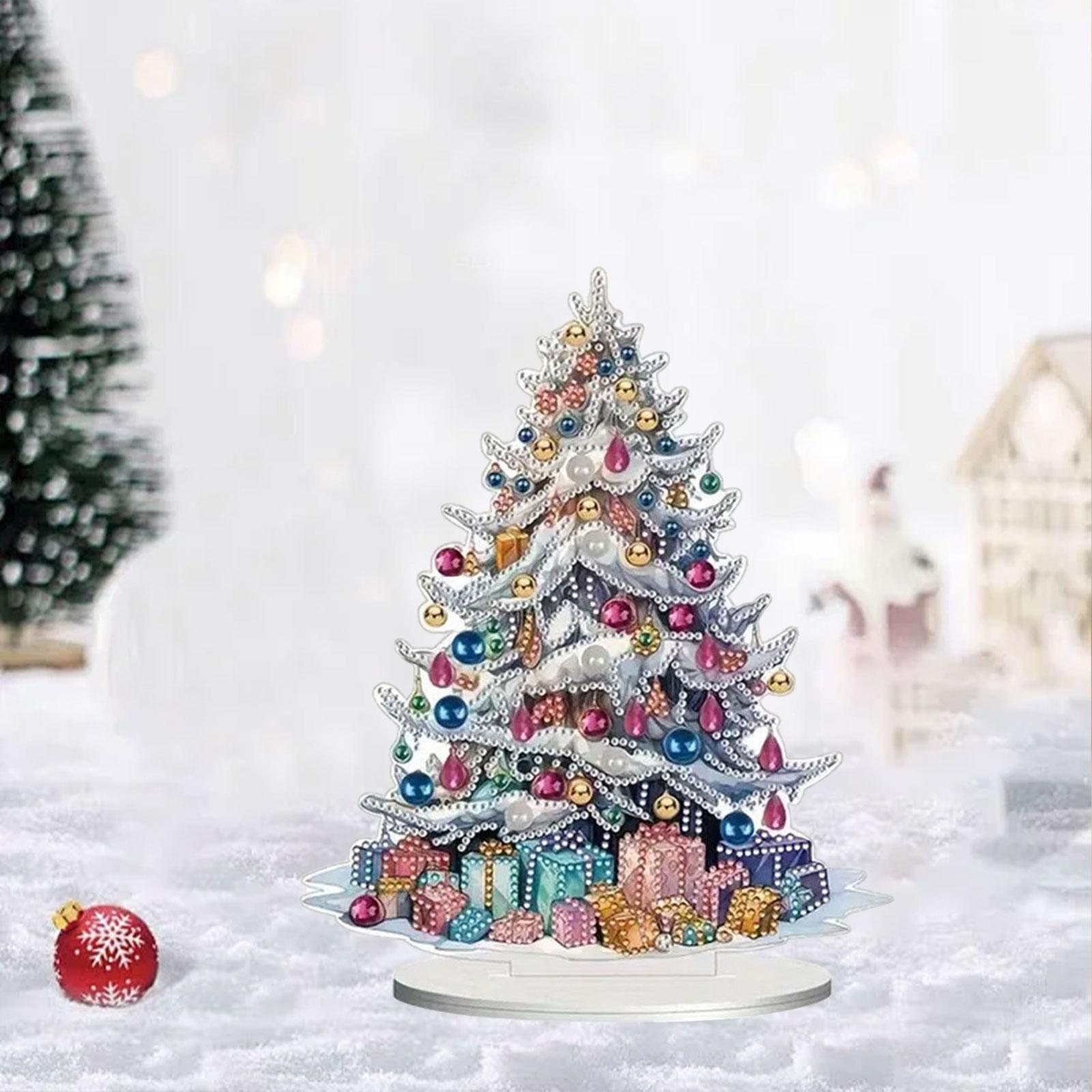 Art And Craft Xmas Tree - Weihnachtsbaum, Desktop-Dekoration, Weihnachten, Tischdekoration, Kunsthandwerk, Geschenk,