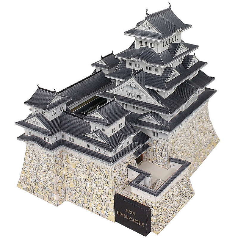 Art Craft Center - Japan Himeji Castle 3D Papier Modell