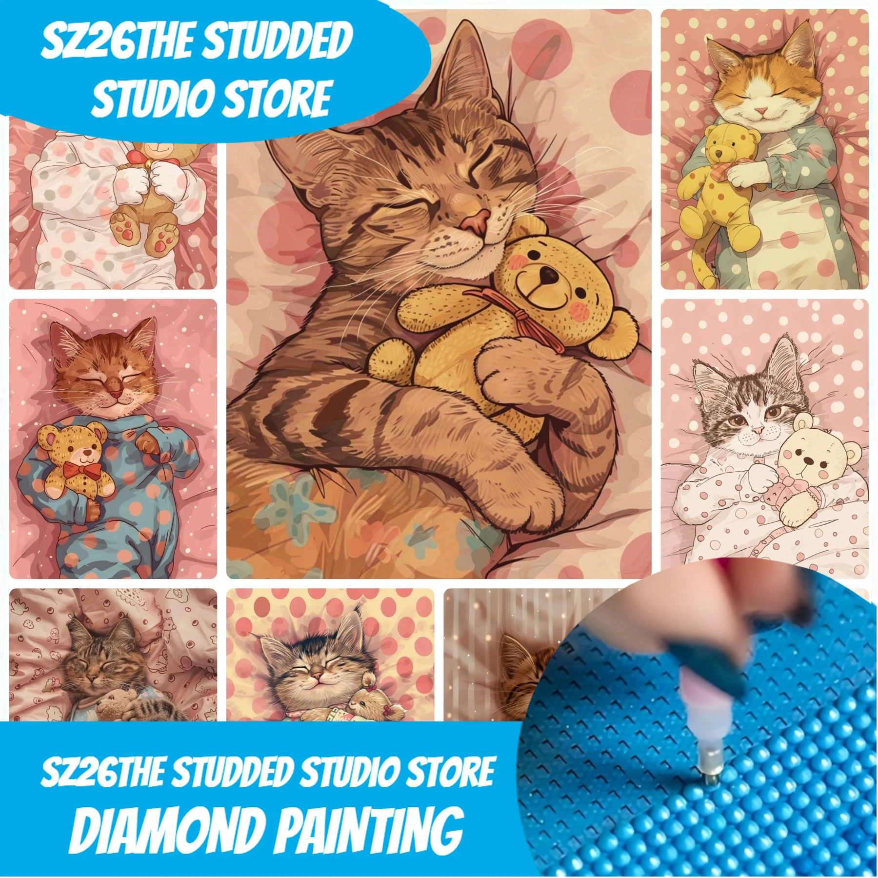 Art Craft Cat - Sz26 Niedliche und Süße Katze mit