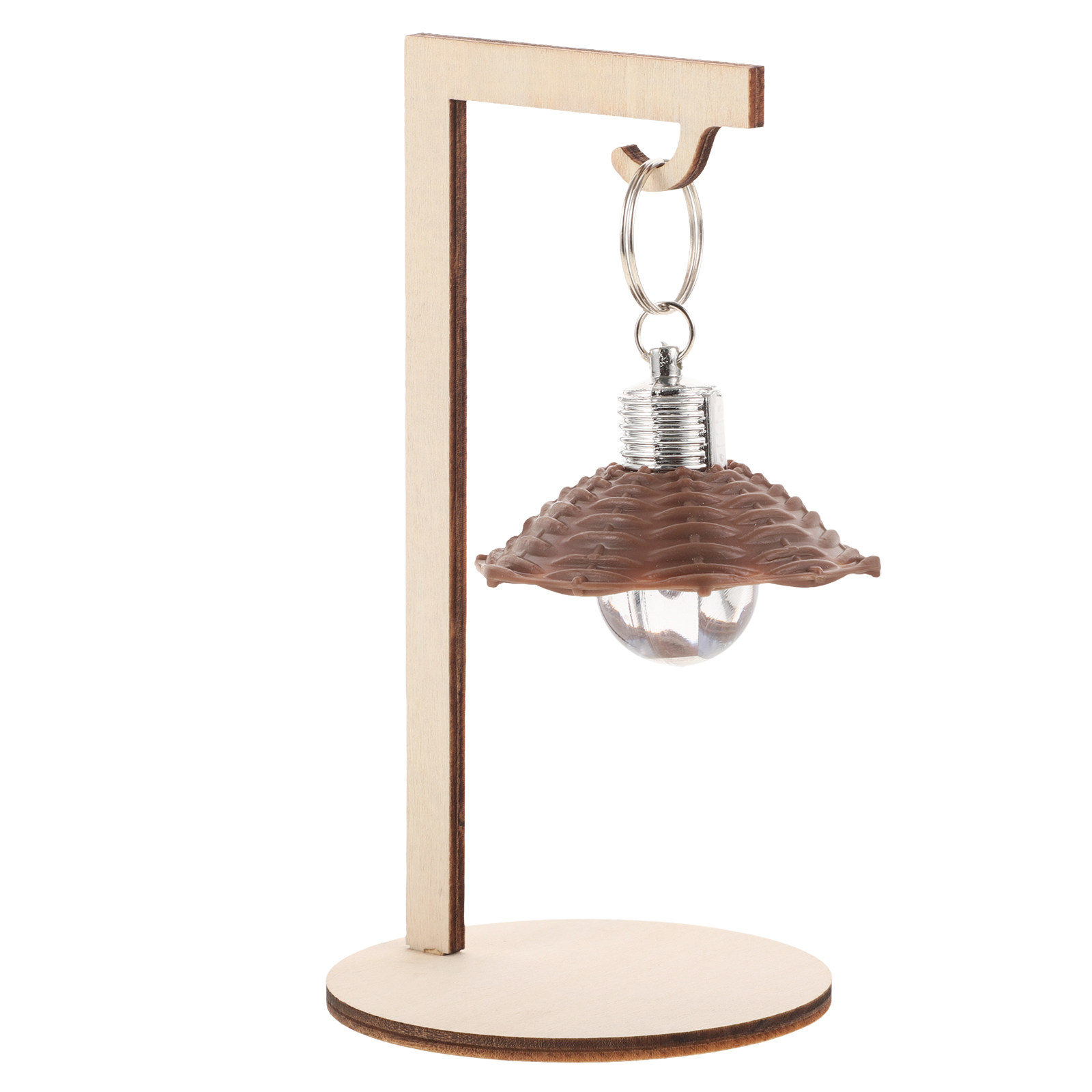 Light Art And Craft - Kreatives Holz-Schreibtischlampen-Set DIY Tischleuchte Polymer Clay
