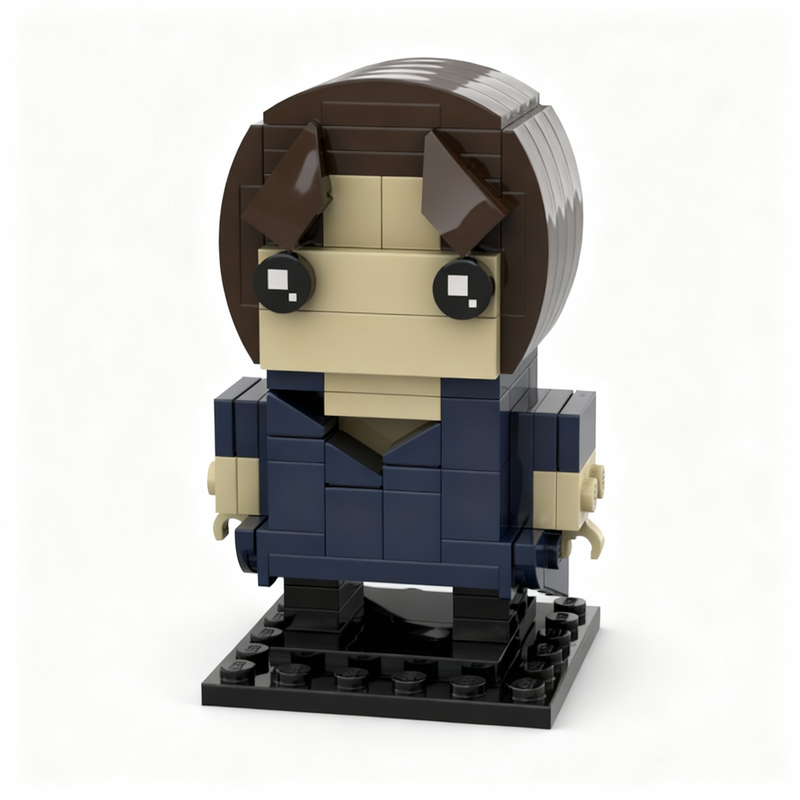 Art Craft Christmas Ideas - 115-teiliges MOC BrickHeadz-Set „Name Her Holy“
