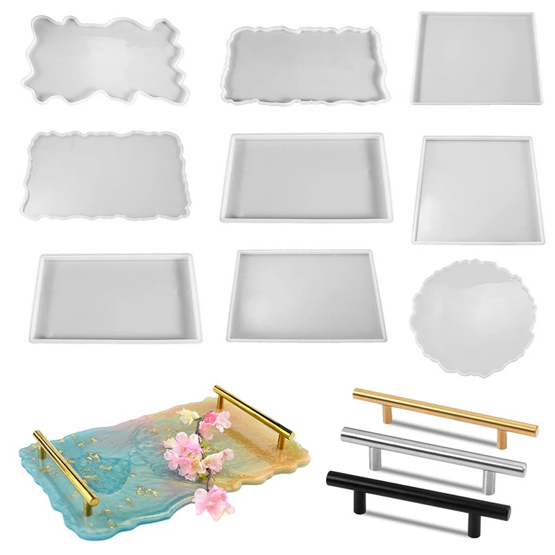 Art Craft Board - Tablett Epoxidharz Silikonform DIY großes Rechteck