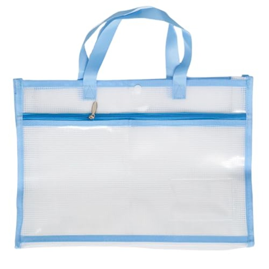 Art Craft Bag - Nähprojekt-Tasche, Kunstbedarfstasche mit Reißverschluss und 2
