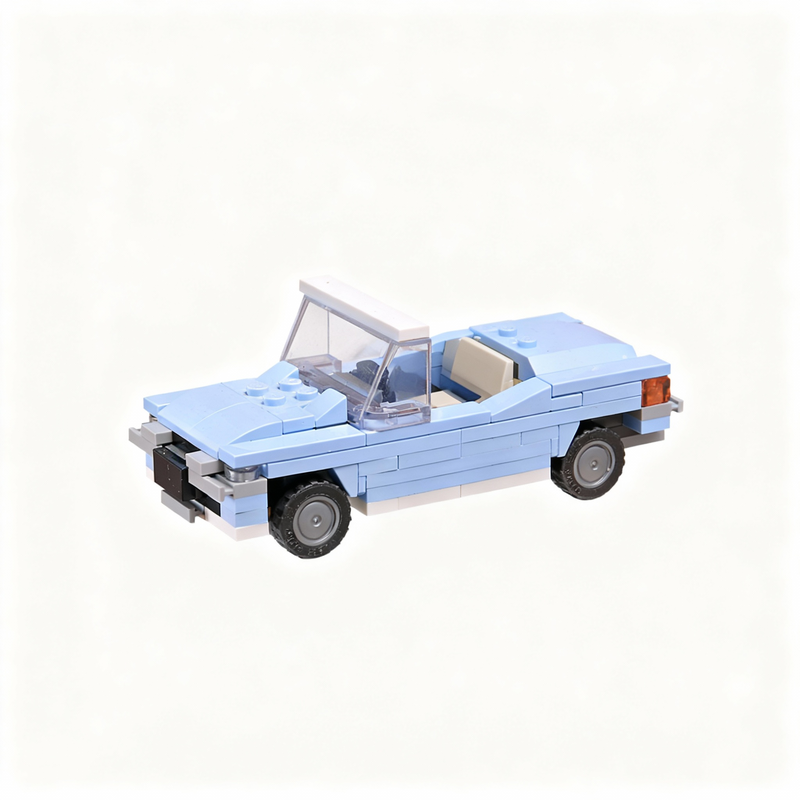 Art Craft Christmas Ideas - 131-teiliges MOC Elegantes Auto Harry Modell