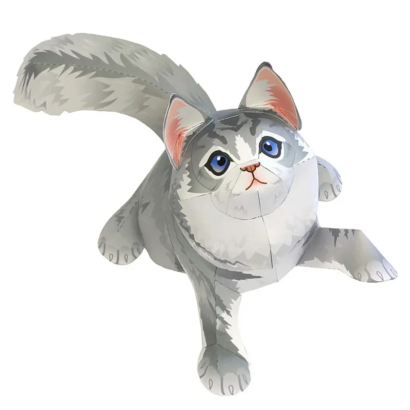 Art Craft Cat - Maine Coon Katze Falten Origami Kunst