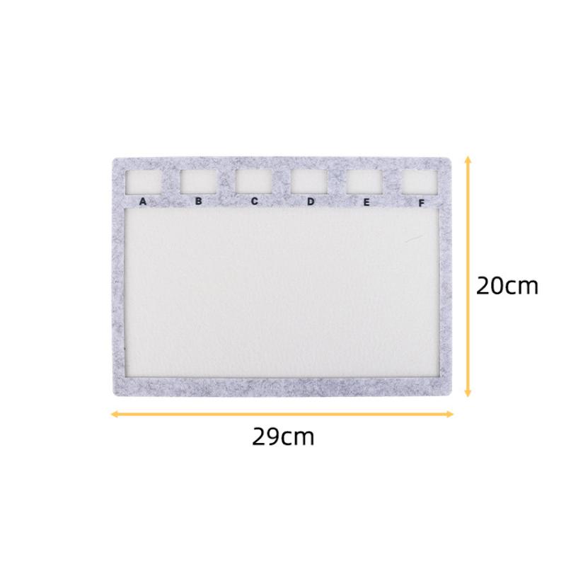 Filz-Perlenmatte, rechteckige  – Art Craft Board Bewertung und Preis
