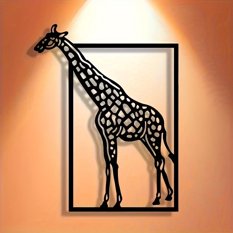 Abstrakte Giraffen-Wandkunst a – Art Craft Cafe Bewertung und Preis