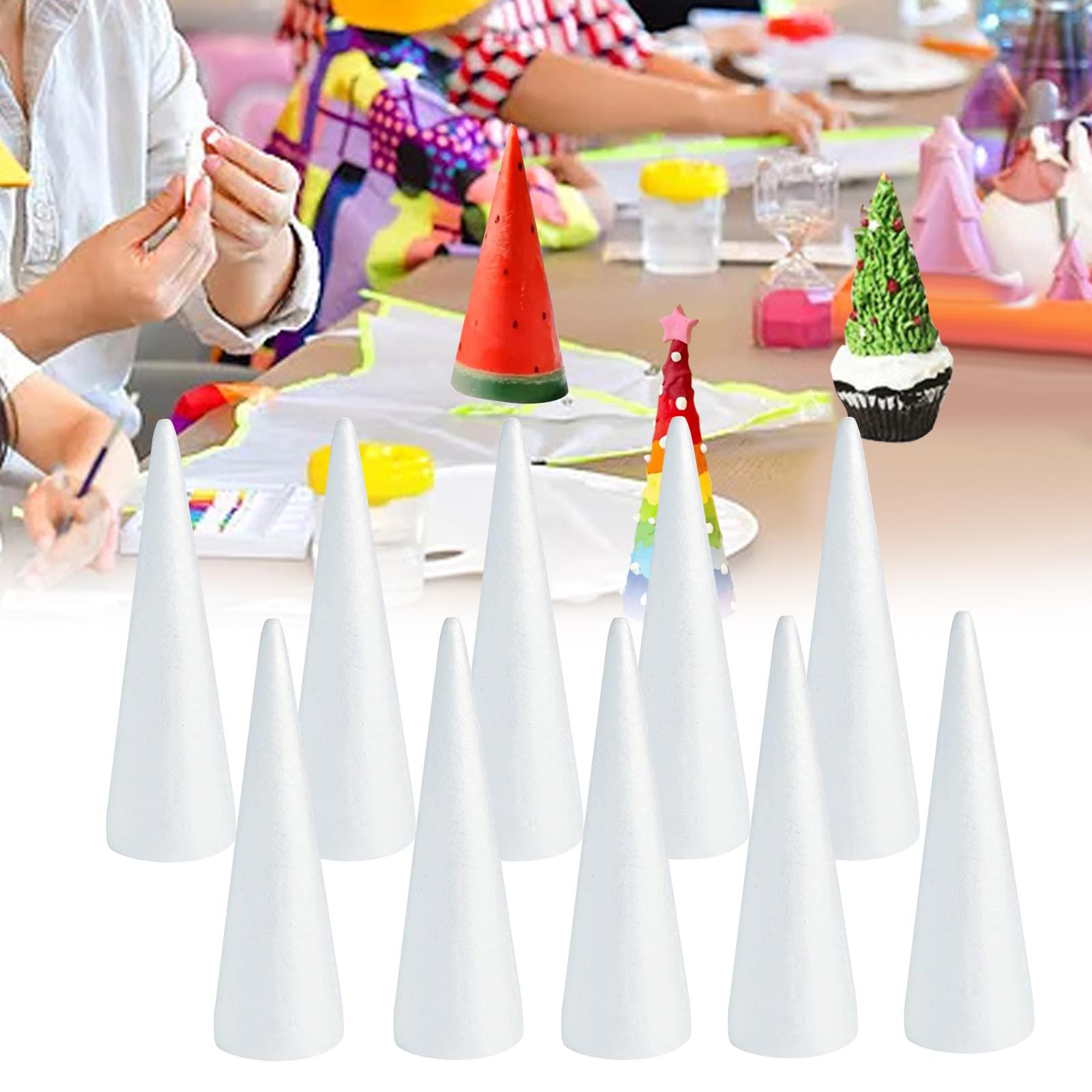 10 Stück Bastelschaumkegel, De – Art And Craft Xmas Tree Bewertung und Preis