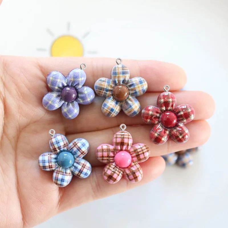 10 Stück süße Blumen-Anhänger  – Art Craft Bag Bewertung und Preis