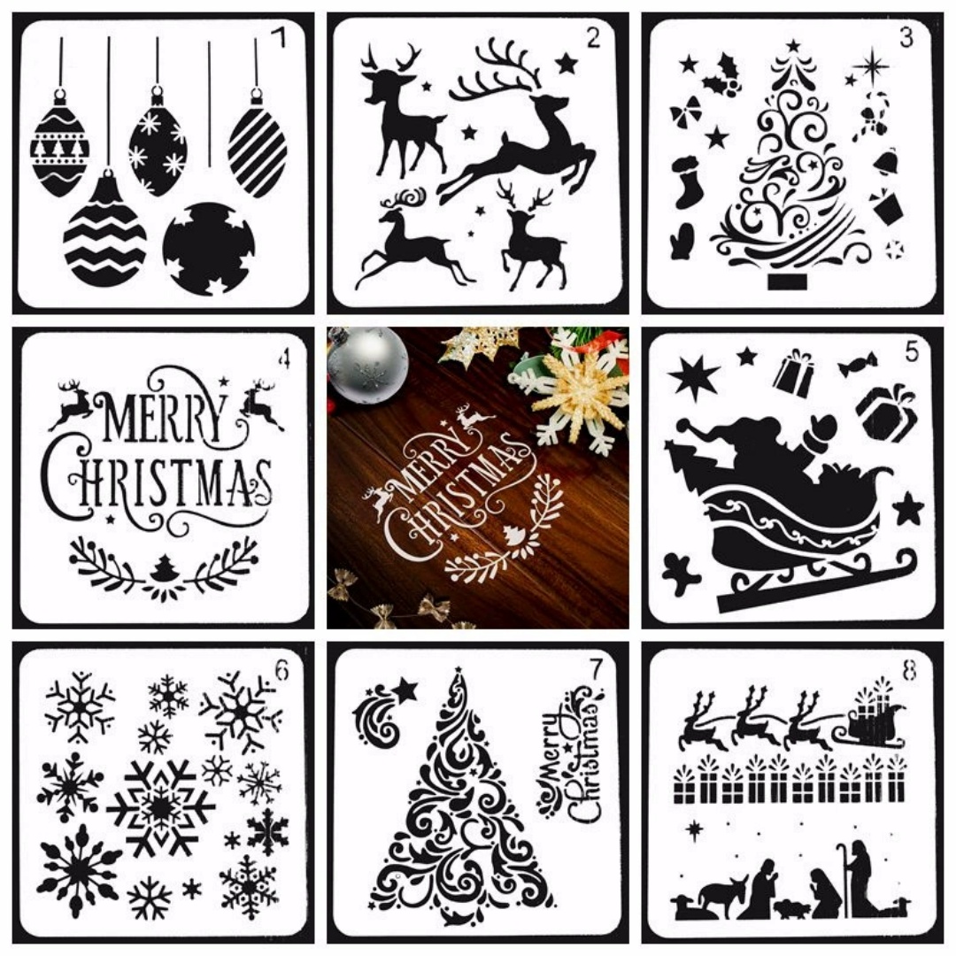 8/12/16 stücke Weihnachten Mal – Art And Craft Xmas Tree Bewertung und Preis