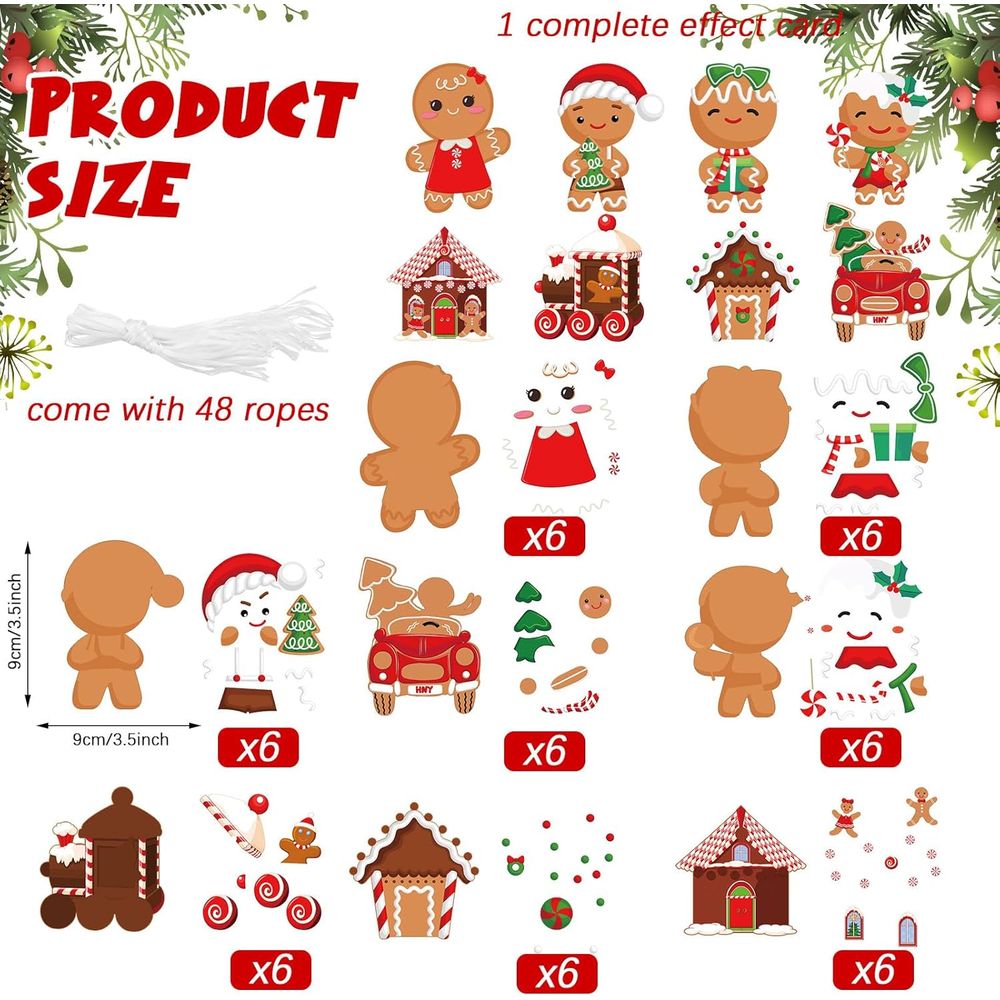 48 Stück DIY Kunst- und Bastel – Art And Craft Xmas Tree Bewertung und Preis