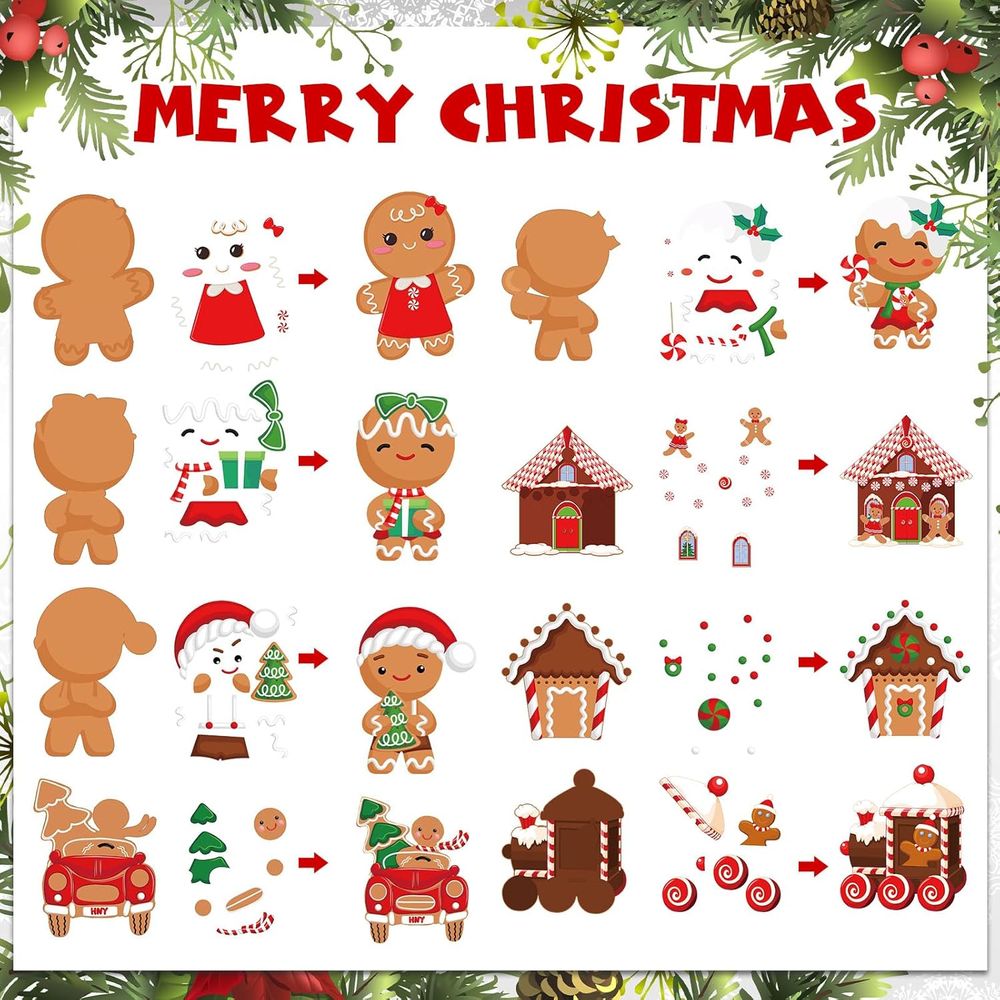 48 Stück DIY Kunst- und Bastel – Art And Craft Xmas Tree Bewertung und Preis
