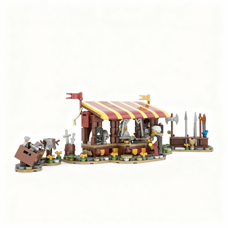 367-teiliges MOC Rüstungsbauer – Art Craft Christmas Ideas Bewertung und Preis