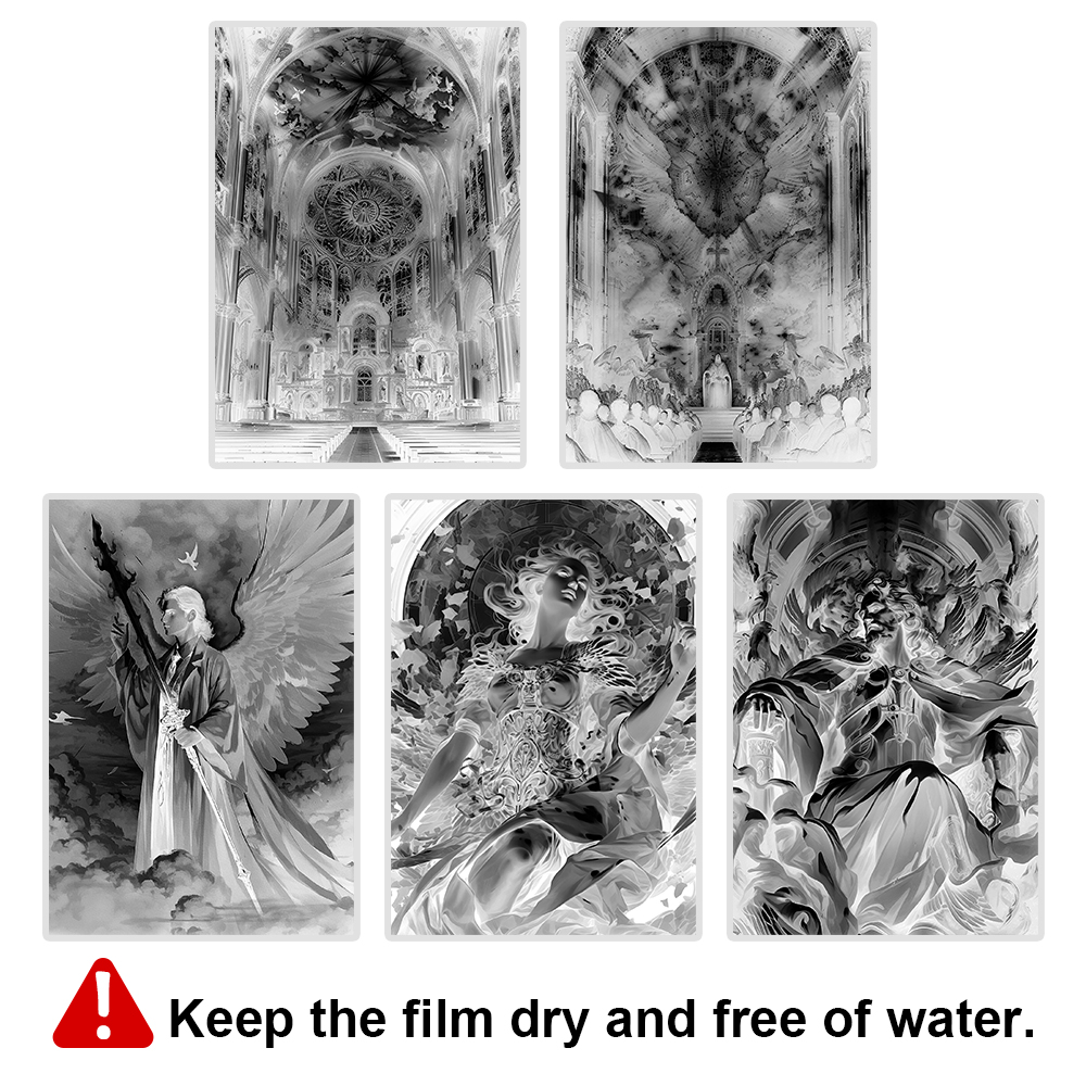 A6 Religiöses Cyanotypie-Film- – Light Art And Craft Bewertung und Preis