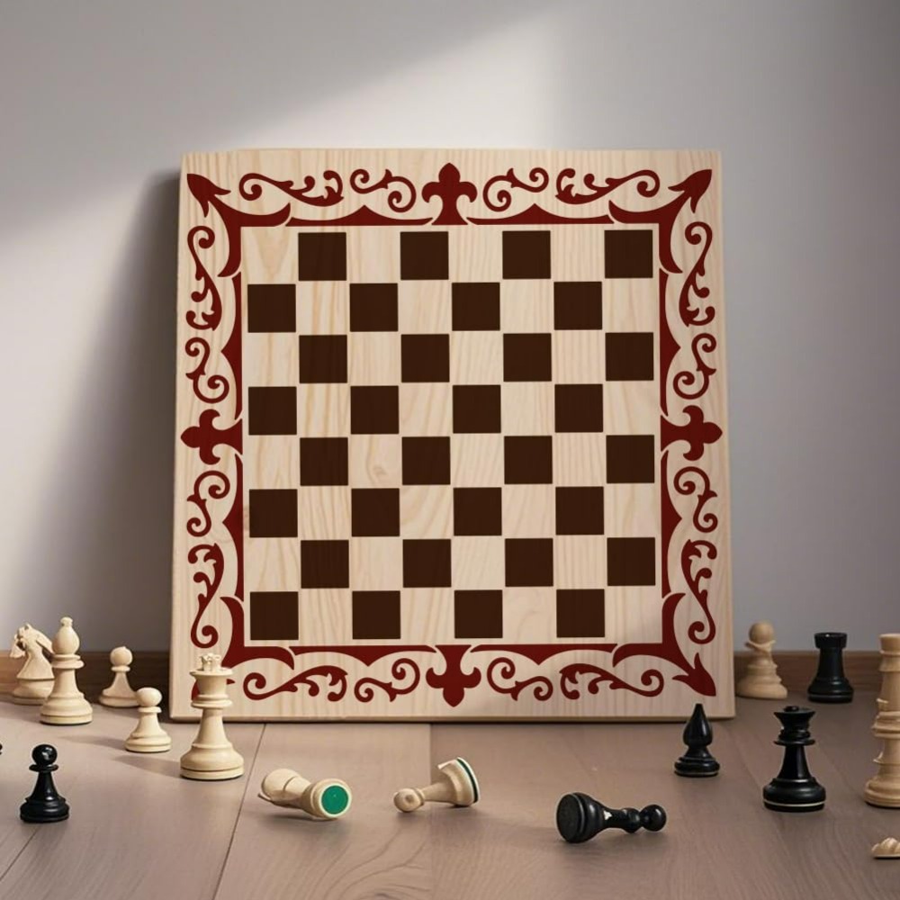 2 Stück Schachfiguren-Schablon – Art Craft Board Bewertung und Preis
