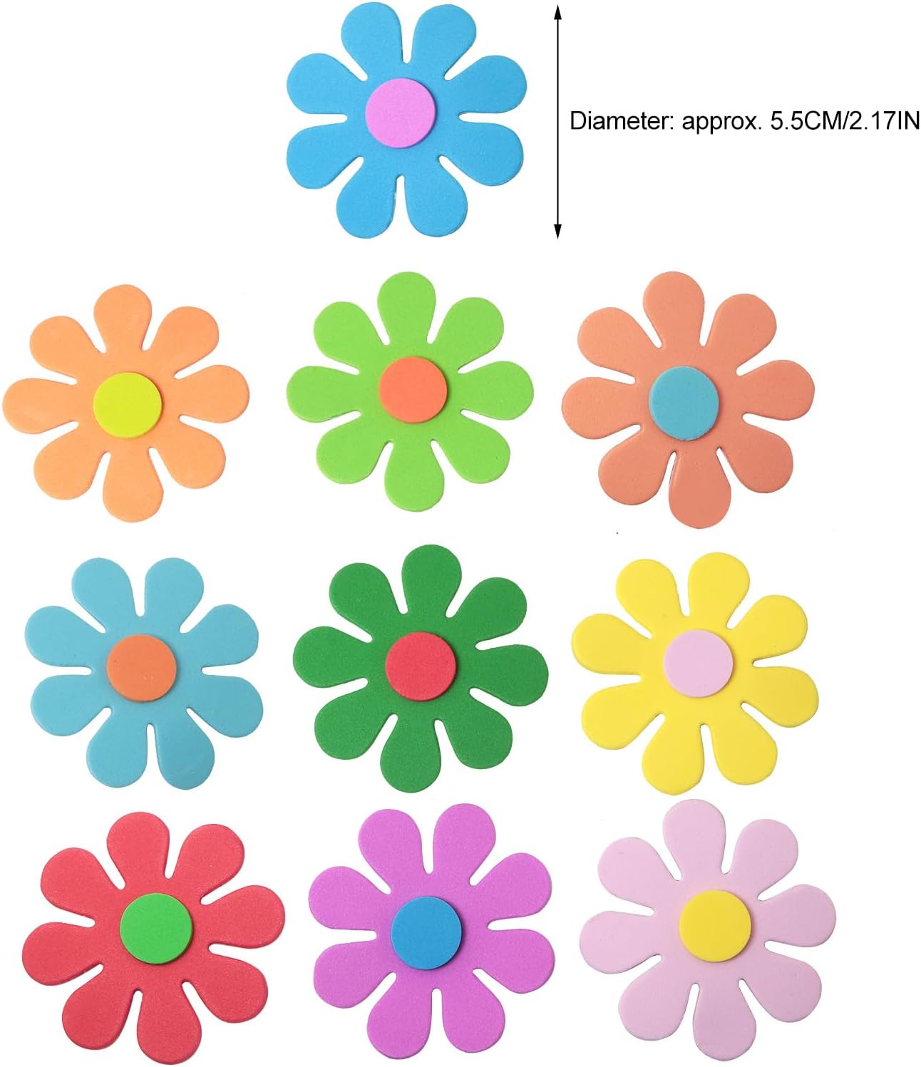 3D-Blumen-Schaumstoffaufkleber – Art Craft Board Bewertung und Preis