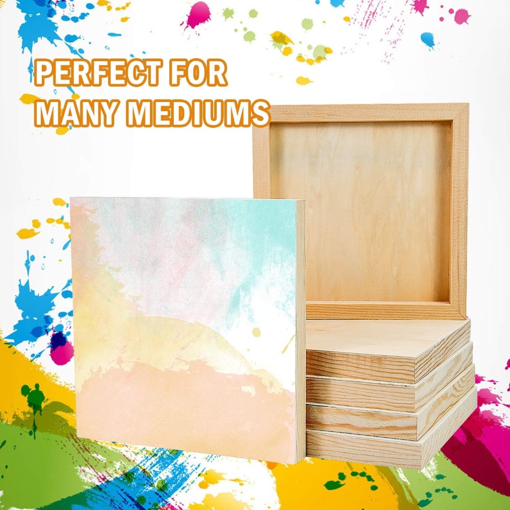6er-Pack 8x8 Zoll Unbehandelte – Art Craft Board Bewertung und Preis
