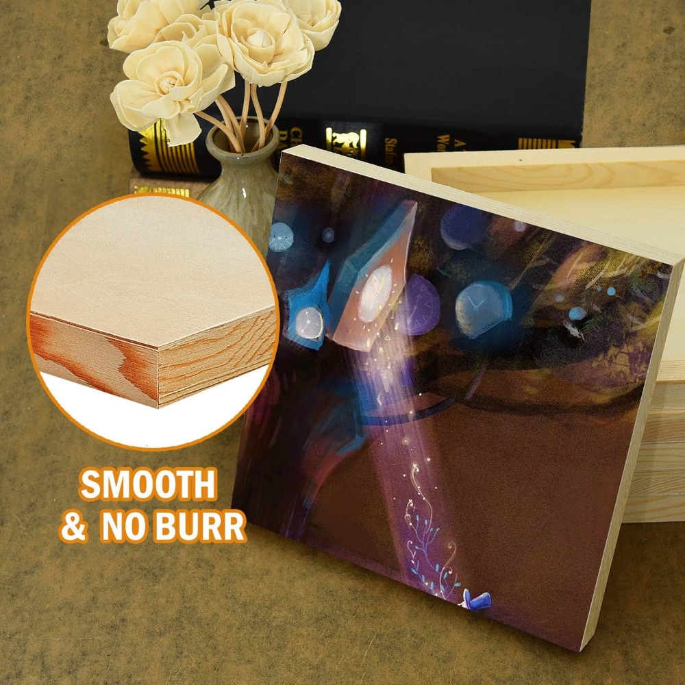 6er-Pack 8x8 Zoll Unbehandelte – Art Craft Board Bewertung und Preis