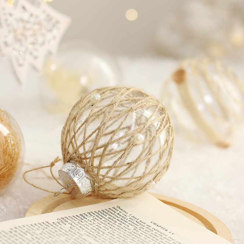 Klare Weihnachtskugel-Ornament – Art And Craft Xmas Tree Bewertung und Preis