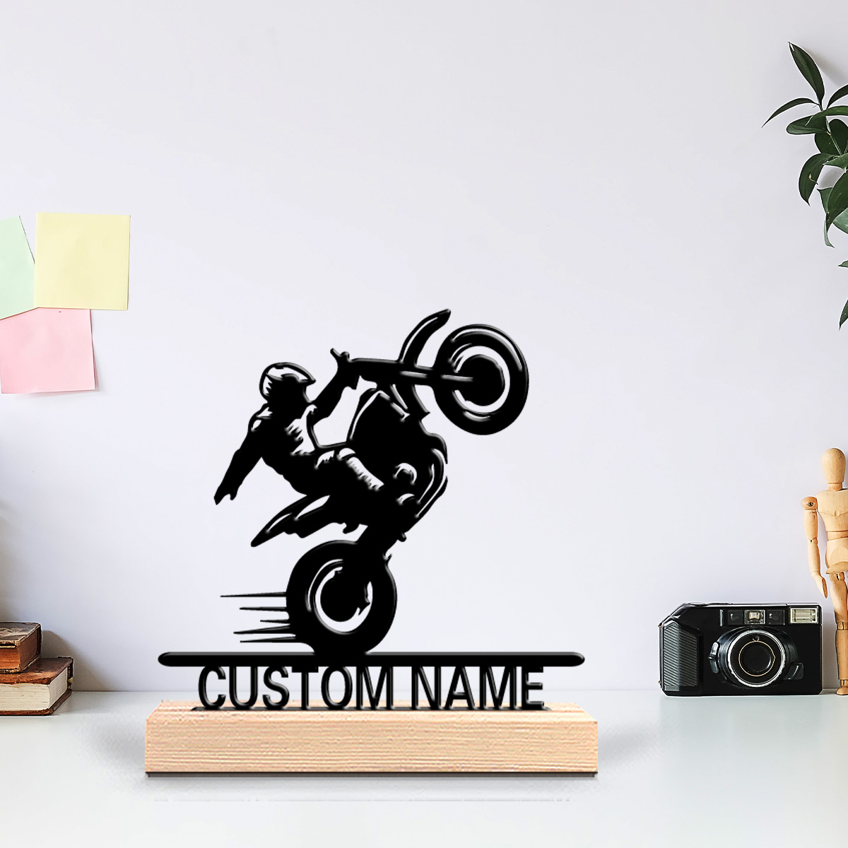 1 Stück Einfache Motorrad-Kind – Art Craft Wood Bewertung und Preis