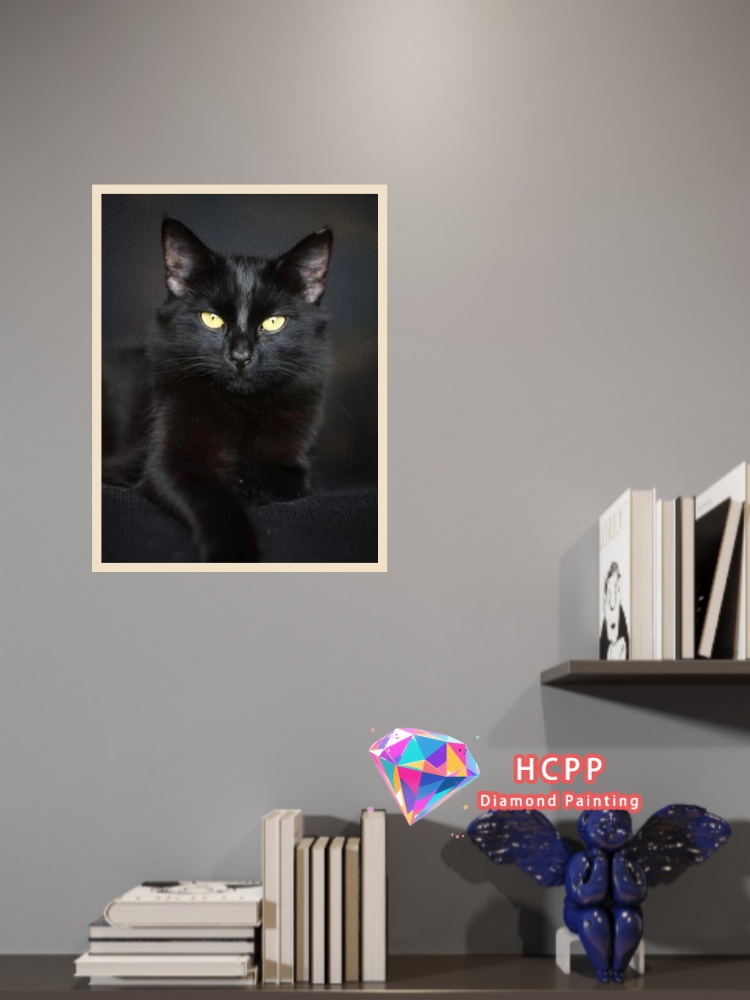 Ungerahmtes Diamant-Malset mit – Art Craft Cat Bewertung und Preis