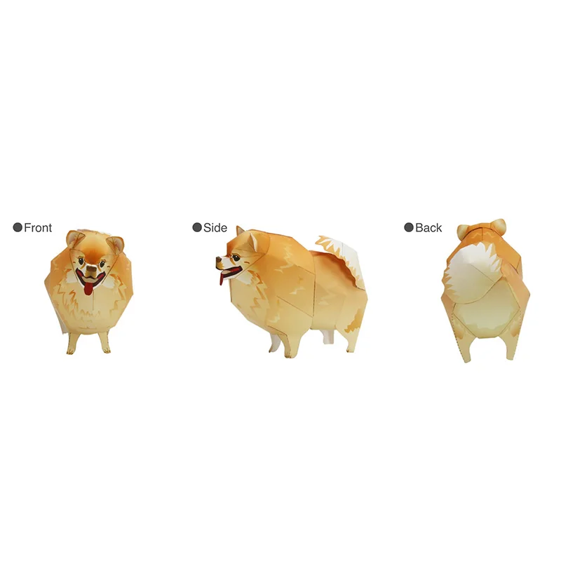 Pomeranian Hund Falten Origami – Art Craft Center Bewertung und Preis