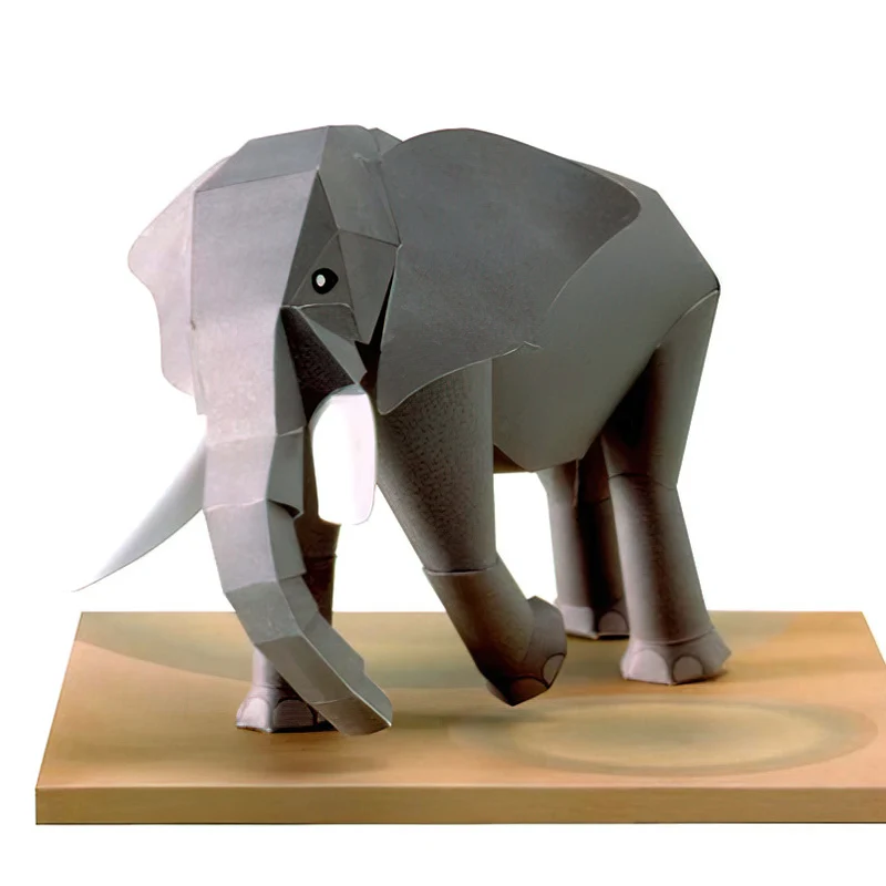Afrikanischer Elefant Origami  – Art Craft Center Bewertung und Preis