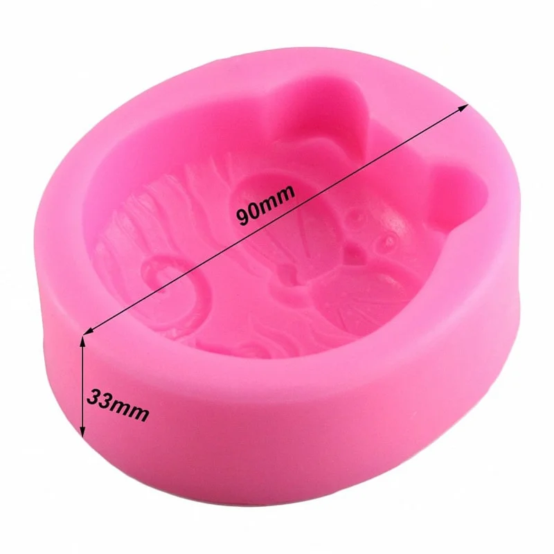 1PC Antihaft-Silikonform 3D Se – Art Craft Cat Bewertung und Preis