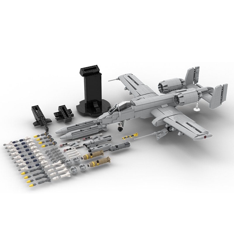 2468-teiliges MOC A-10 Warthog – Art Craft Christmas Ideas Bewertung und Preis