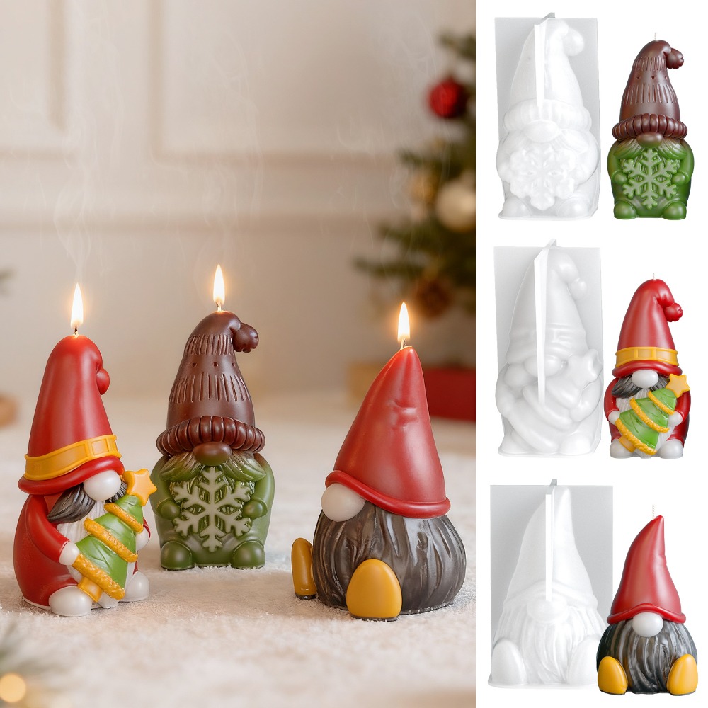 Weihnachten Zwerge Silikon Ker – Art And Craft Xmas Tree Bewertung und Preis