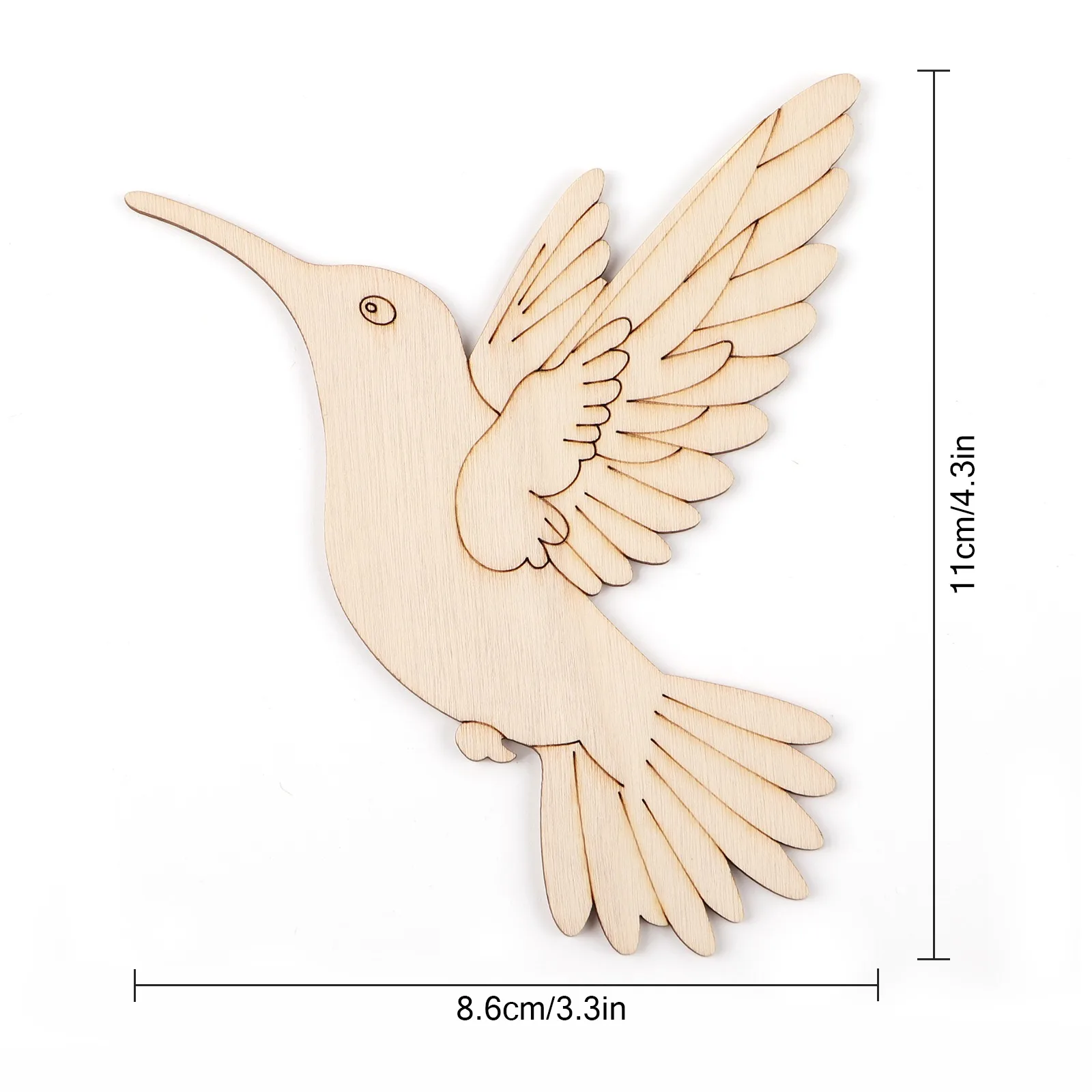 10 Stück Unfertige Holz-Tierfi – Art Craft Wood Bewertung und Preis