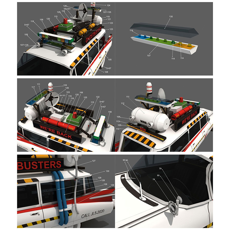 Ghostbusters Auto Ecto-1A 1:20 – Art Craft Center Bewertung und Preis