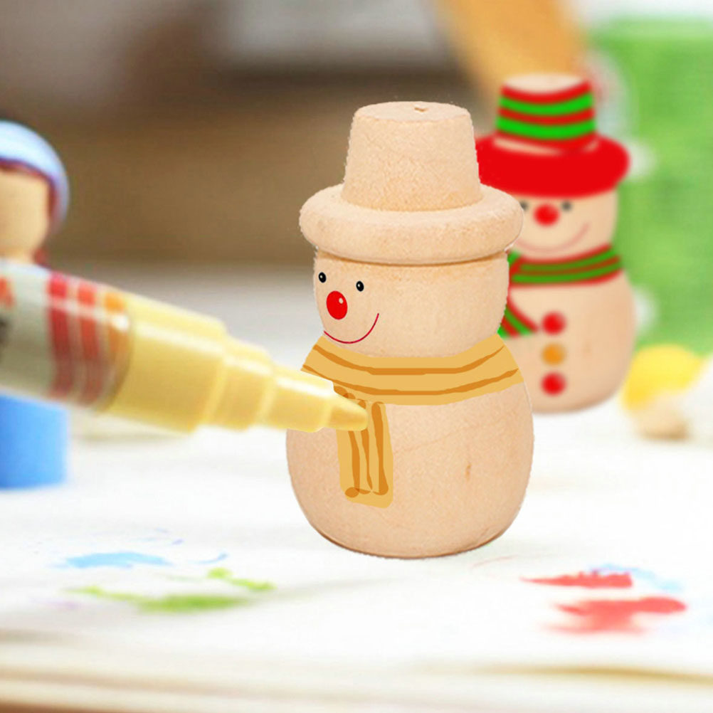 20 Stück DIY-Malerei-Holzornam – Art And Craft Xmas Tree Bewertung und Preis