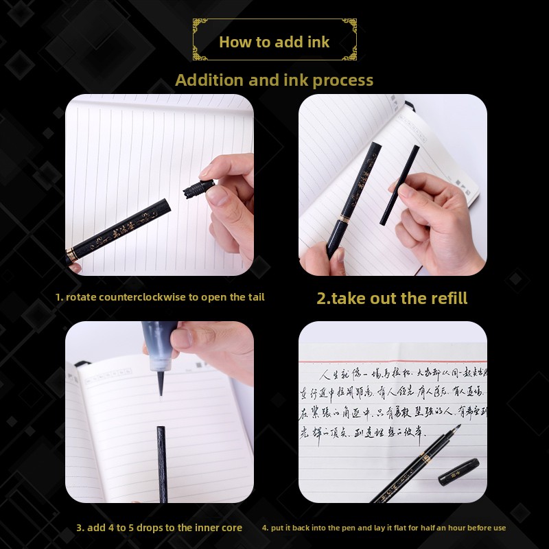 4-teiliges Set Kalligrafie-Kun – Calligraphy Pen Set Bewertung und Preis