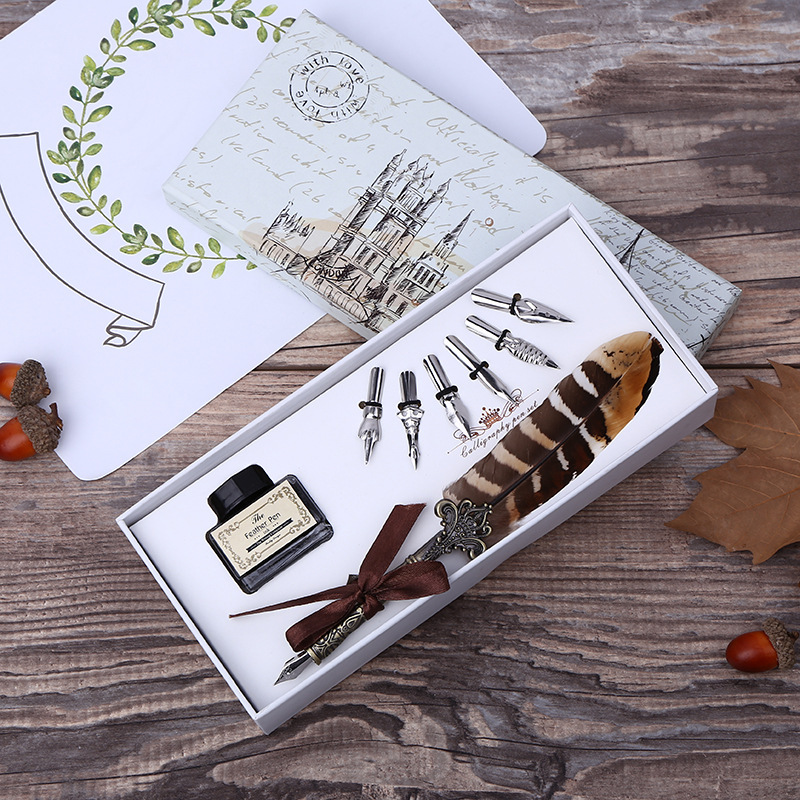 Retro Feder-Dip-Pen Schreibset – Calligraphy Pen Set Bewertung und Preis