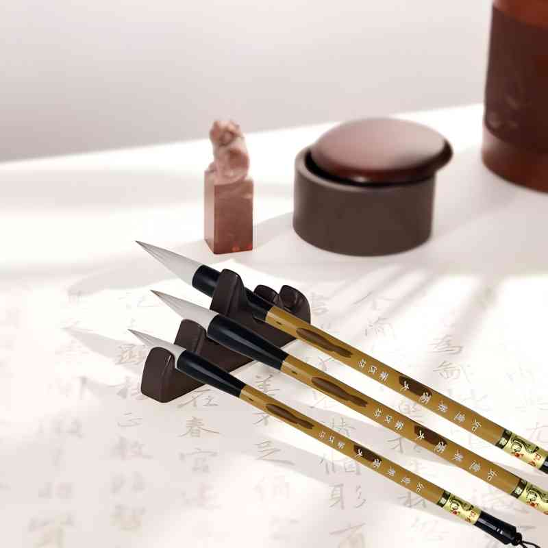 Chinesischer Schreibpinsel in  – Calligraphy Pen Set Bewertung und Preis