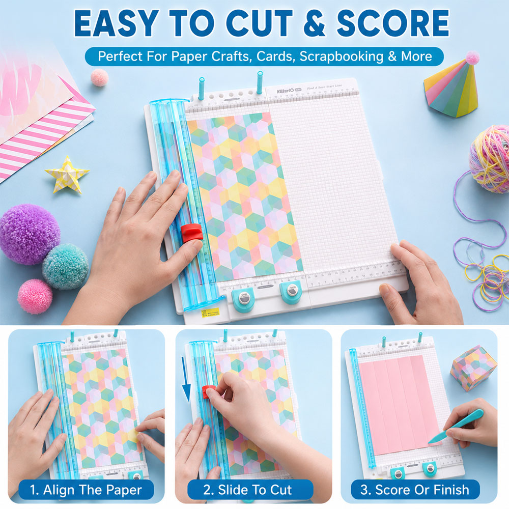 7-in-1 Papierschneider & Rille – Art Craft Board Bewertung und Preis