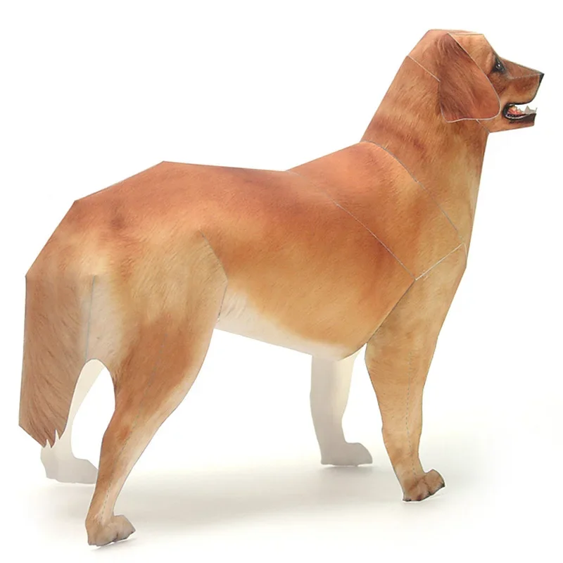 Golden Retriever Hund Papier M – Art Craft Center Bewertung und Preis
