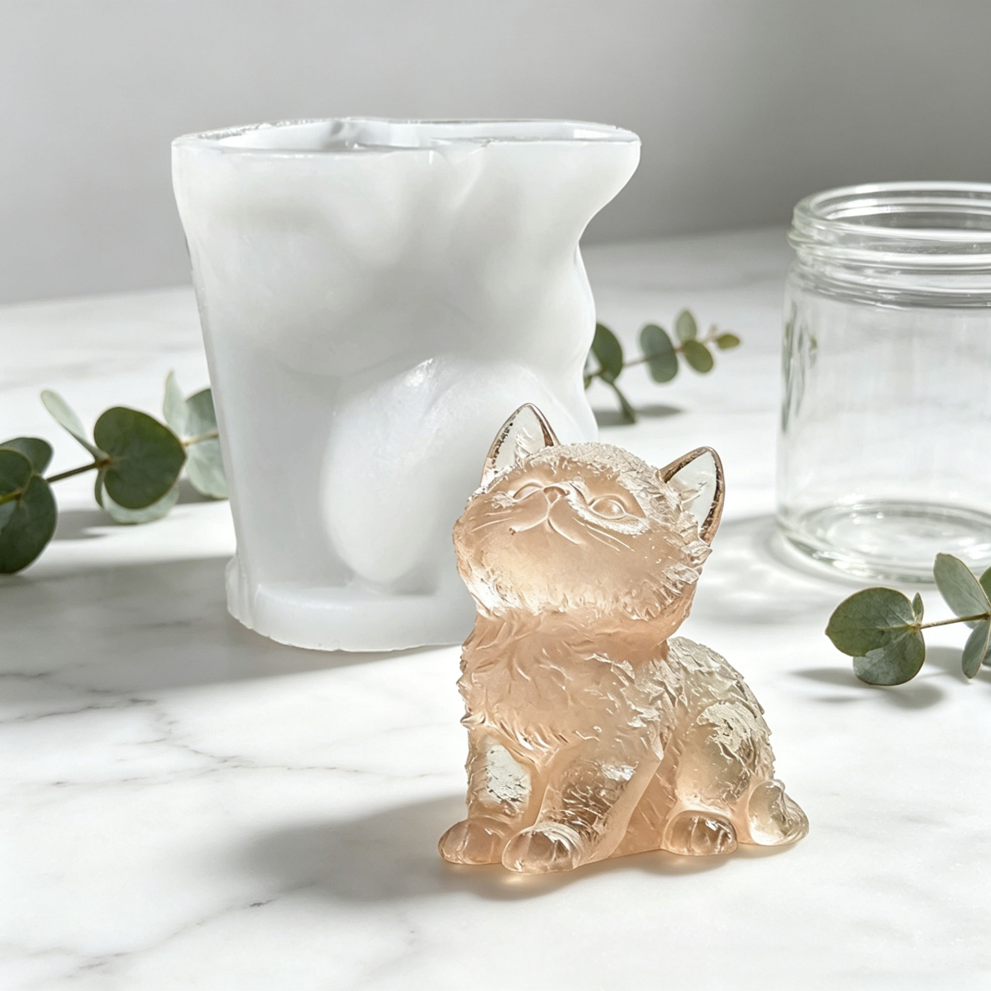 3D Tier-Kerzenform aus Silikon – Art Craft Cat Bewertung und Preis