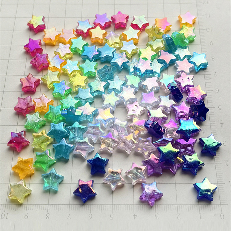 100Pcs/tasche Farbige Pentagra – Art Craft Bag Bewertung und Preis