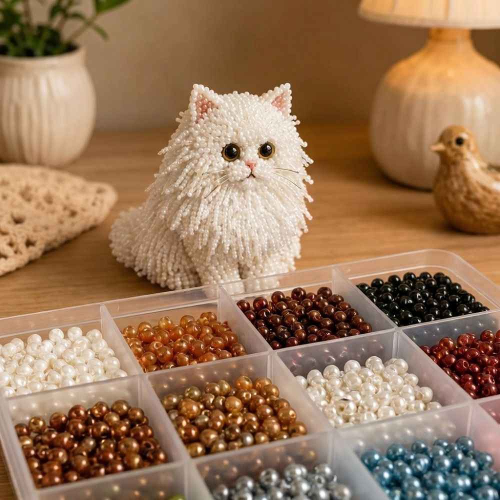 Handgemachtes DIY Tier-Perlen- – Art Craft Cat Bewertung und Preis