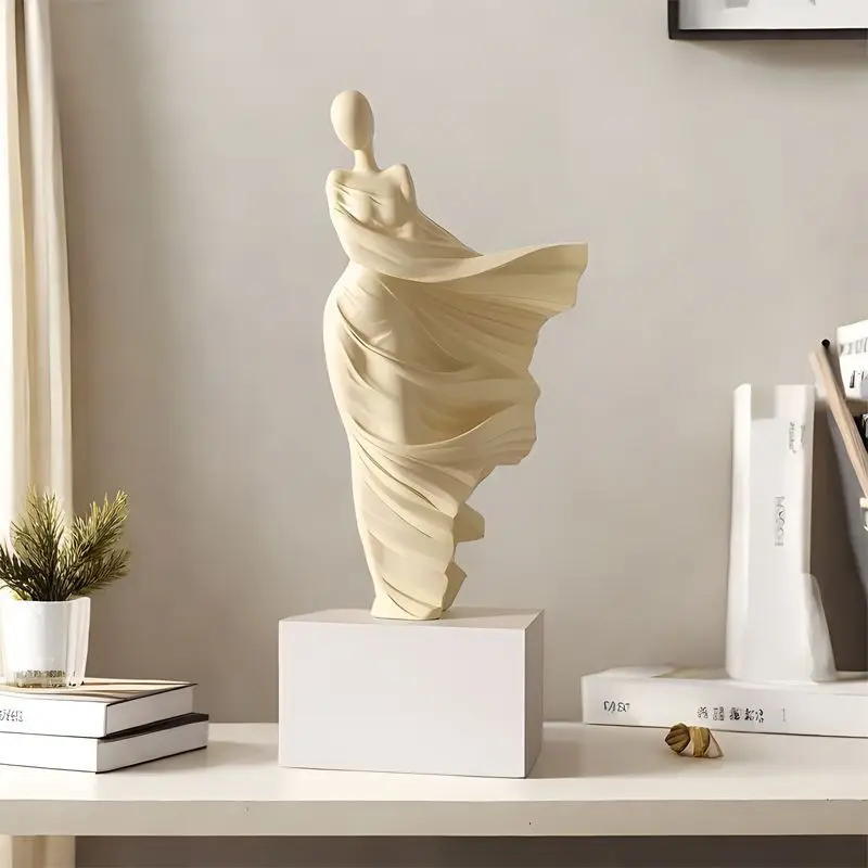Abstrakte Charakter-Harzskulpt – Art Craft Cafe Bewertung und Preis