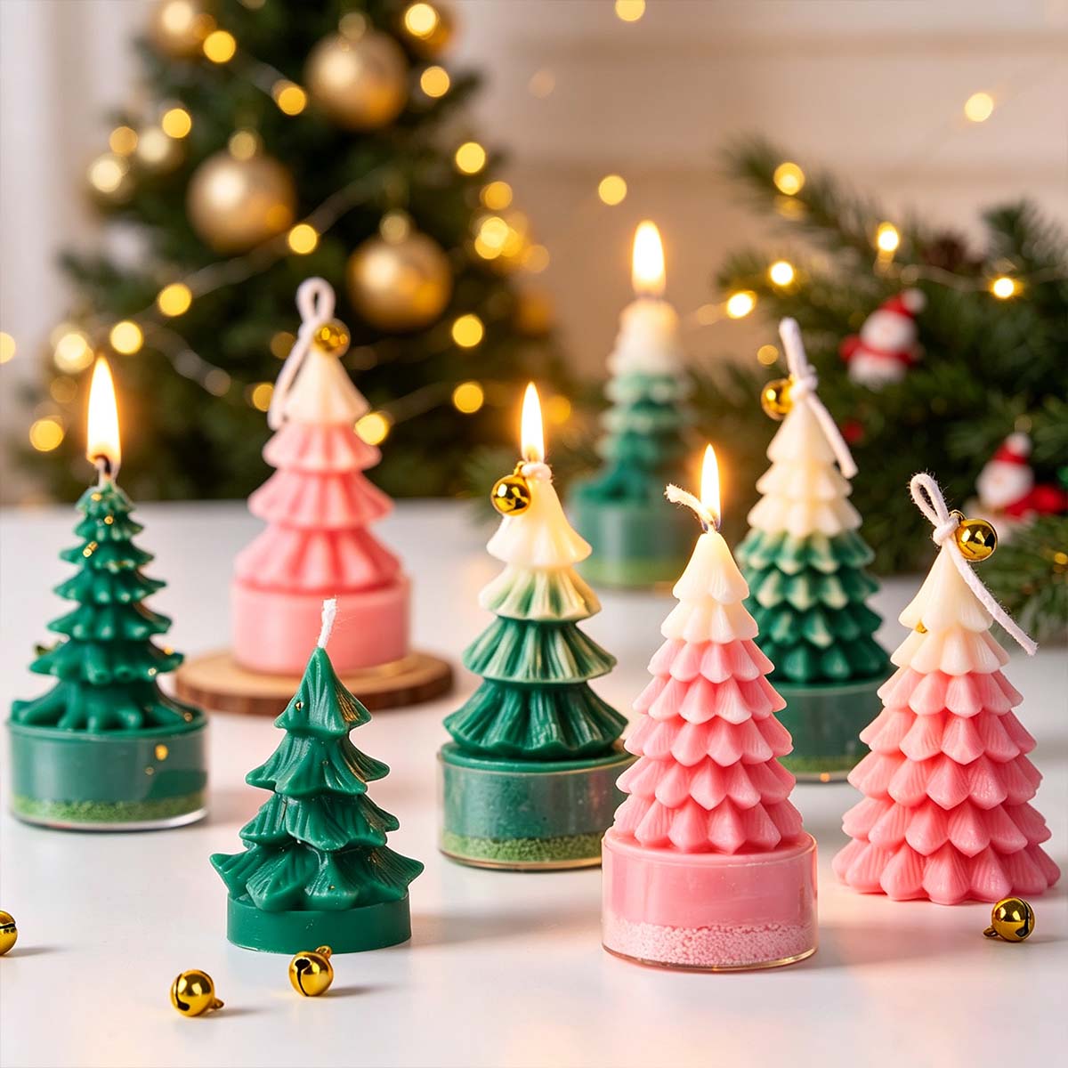 3D Weihnachtsbaum Silikon-Kerz – Art And Craft Xmas Tree Bewertung und Preis