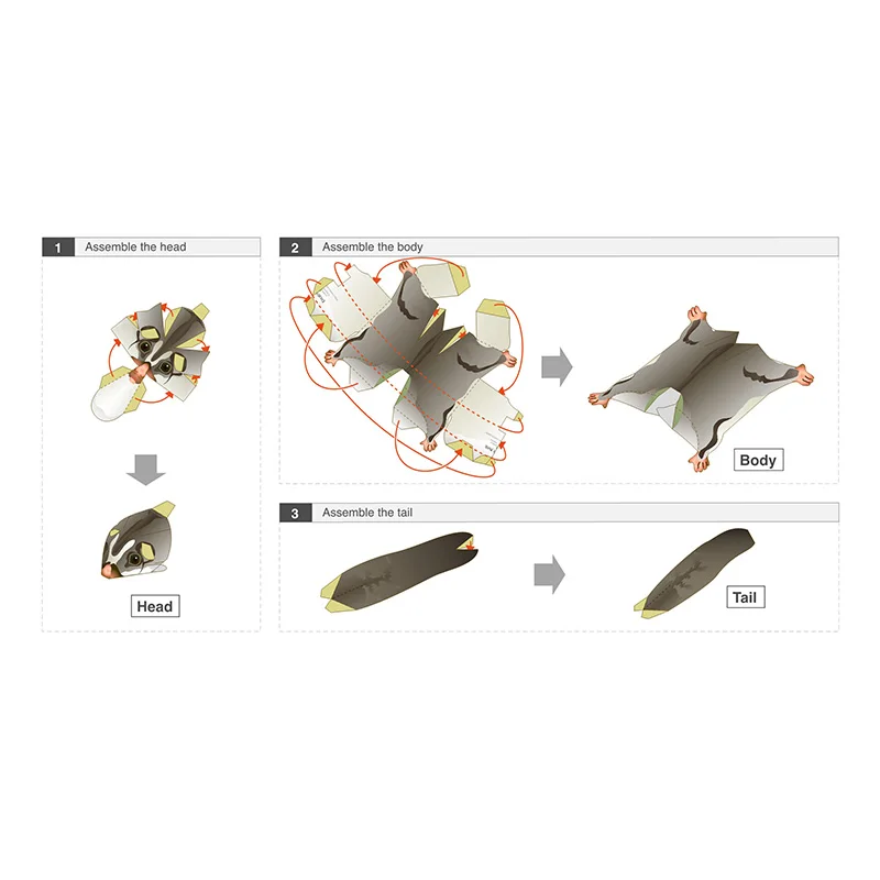 Sugar Glider Flying Mouse Hand – Art Craft Center Bewertung und Preis