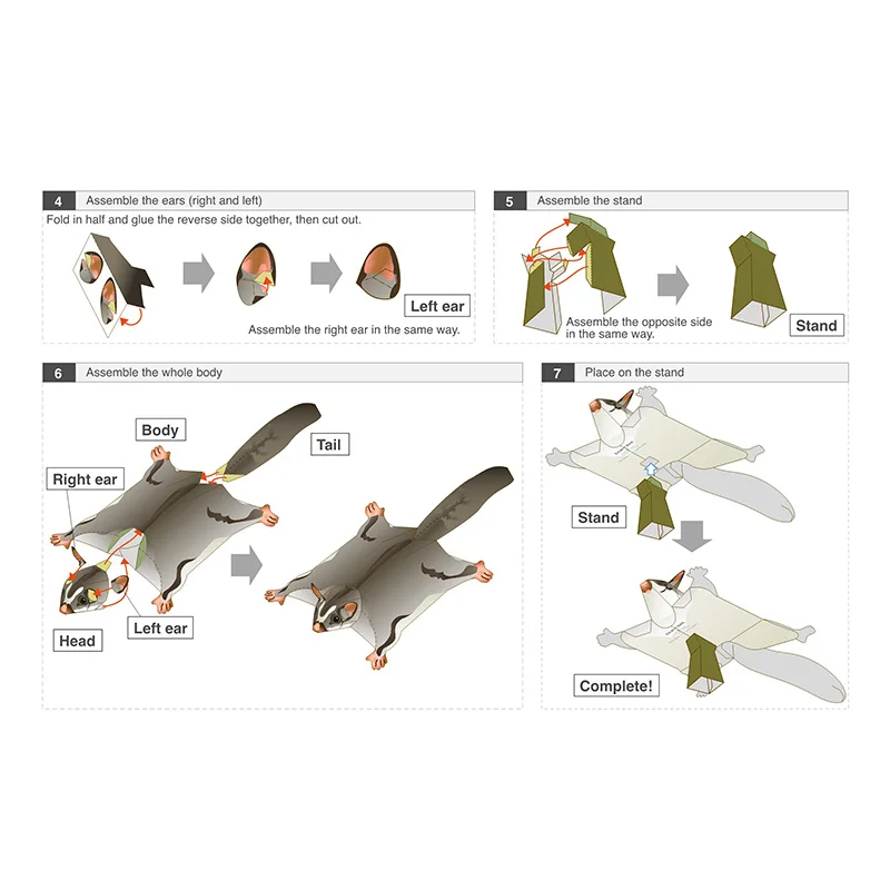 Sugar Glider Flying Mouse Hand – Art Craft Center Bewertung und Preis