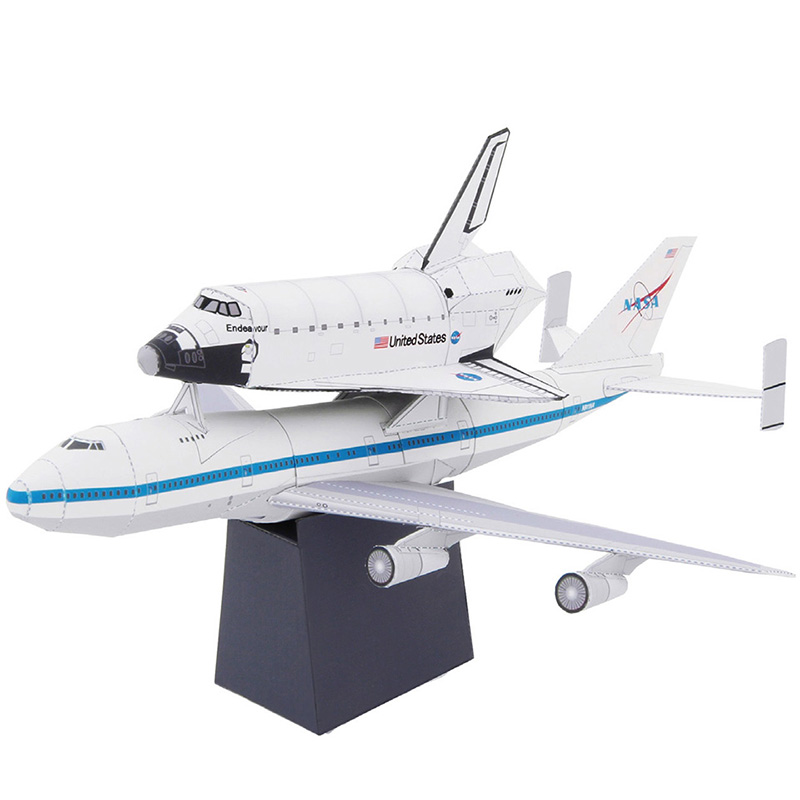 Boeing 747 Shuttle Carrier Air – Art Craft Center Bewertung und Preis